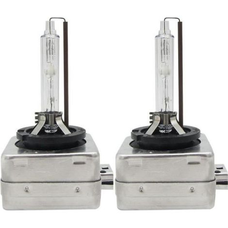 Ampoule Phare Xénon HID D1S 35W 5000K 3200 Lm Pour Véhicule Automobile - Paire (1/4)