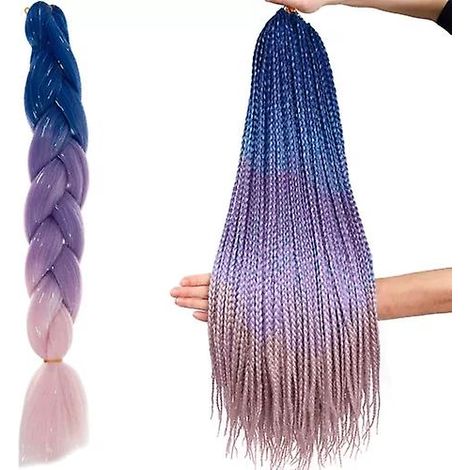 Tresses ombrées en cheveux synthétiques Soulima 23577 (1/5)