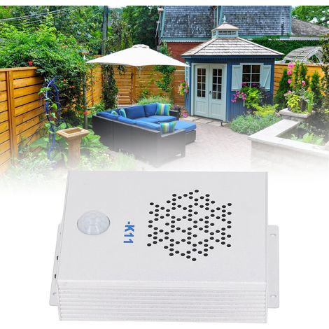 Bewegungsaktivierte Sprachbox, Infrarotlautsprecher, Aluminiumgehäuse, 10 W, 12 V DC, MP3, 14-teiliges Set (1/5)