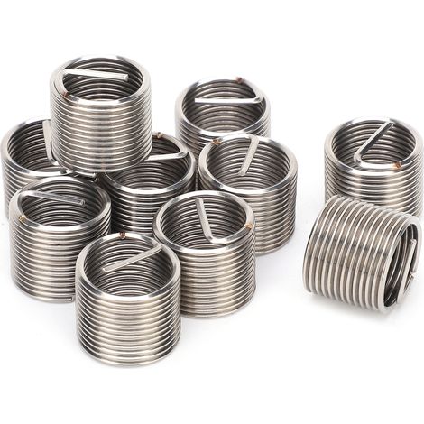 Lot de 10 inserts filetés M16x1,5 en acier, manchon de protection, réparation de filetage 1,5D (1/5)