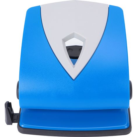 Perceuse à papier manuelle réglable pour reliure de documents - Bleu (1/5)