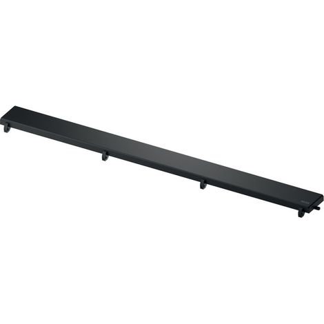 Tece drainline Designrost steel Edelstahl mattschwarz beschichtet für 900mm Duschrinne (1/3)