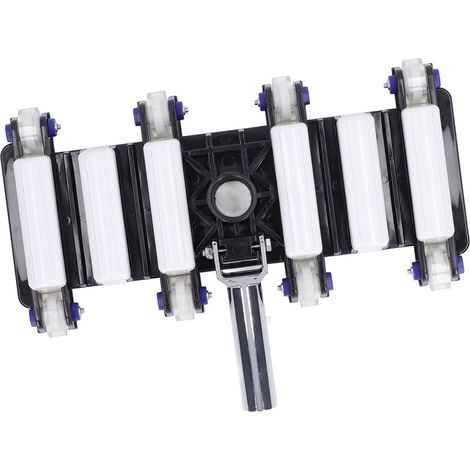 Tête de brosse de 35,5 cm pour aspirateur de piscine, en plastique, à main, pour le nettoyage des piscines et parcs aquatiques. (1/5)