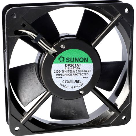 Sunon DP201AT-2122HBL.GN Axiallüfter 230 V/AC 112.1 m³/h (L x B x H) 25 x 120 x 120 mm