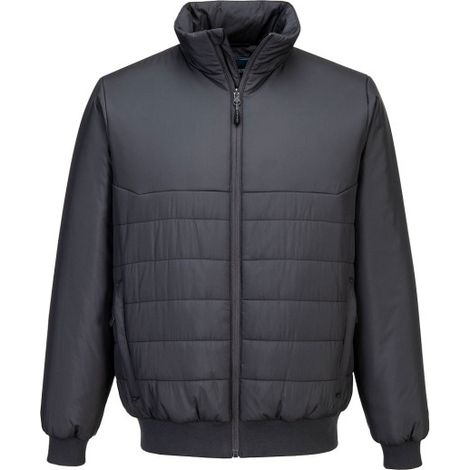 Chaqueta bomber profesional con aislamiento S609 L Gris metálico (1/2)