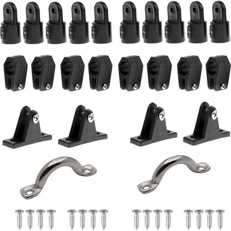 36-piece set consisting of a mountain-shaped nylon sliding cap and a sliding sleeve for the seat, a sun visor mounting bracket, a 36-piece set consisting of a sliding cap and a sliding sleeve for boat