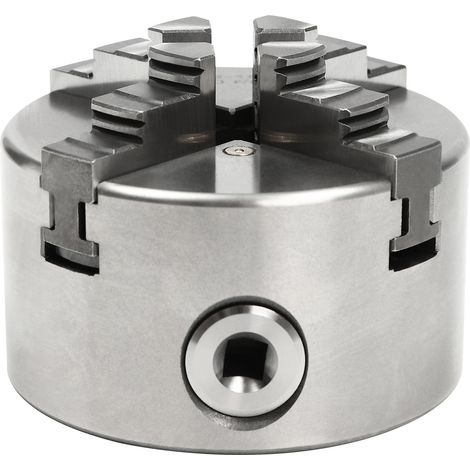 YISSALE - Werkzeug - Selbstzentrierendes 4‑Backen-Drehfutter-Set - präzises Spannfutter für CNC-Maschinen, Fräs- und Bohrmaschinen, geeignet für Dreh-, Fräs- und Bohrarbeiten, robust und langlebig (1/5)