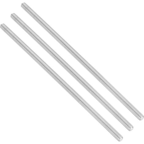 3Pcs 5/16"-18 UNC Tige Filetée 200mm Longueur Boulon Fileté Longues (1/5)