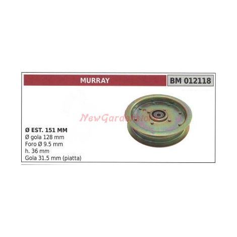 Puleggia per trattorino rasaerba tagliaerba MURRAY 012118