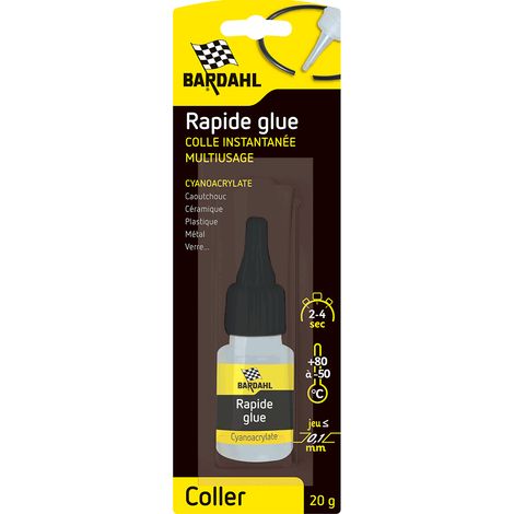 Rapide glue Bardahl, colle instantanée 20g (1/2)