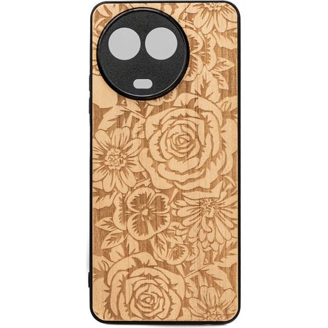 Bewood Holzhülle für Realme 11 5G ROSES ANIEGRE (1/2)