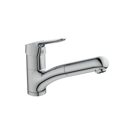 Ideal Standard CeraFlex - Küchenarmatur mit ausziehbarem Anschluss, BlueStart, Chrom BC144AA (1/5)