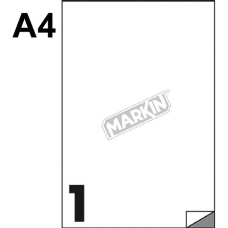 Markin X210C503 etichetta per stampante Bianco Etichetta per stampante autoadesiva