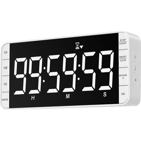 Digitaler Küchentimer mit Intervallfunktion, 7,8-Zoll-LED-Bildschirm (1/5)