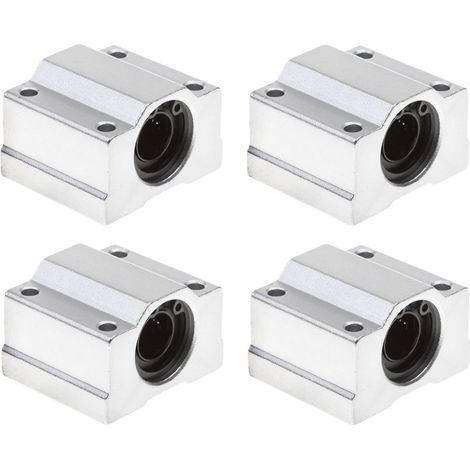 4pcs SCS12UU Linéaire Motion Roulement à Billes CNC Bague Douille 36mm Longueur (1/4)