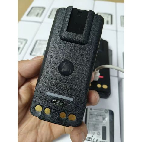 Compatible with Motorola P66201, P8668, P8608, and GP328D walkie-talkie batteries (Type-C). (1/5)