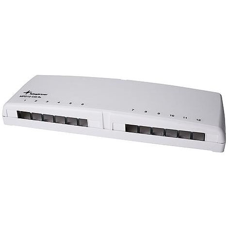 Repartiteur mini MPD12 AMJ/UMJ TH35 blanc alpin, non equipe