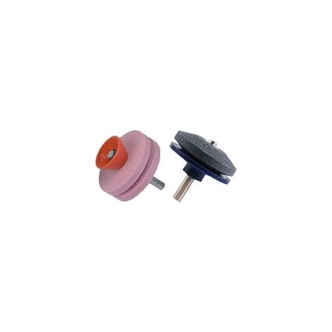 Lot de 2 aiguiseurs de lames 150/80 multi-tranchants pour tondeuse à gazon - Durable - Super épais - Pierre pour perceuse manuelle H584 (1/5)
