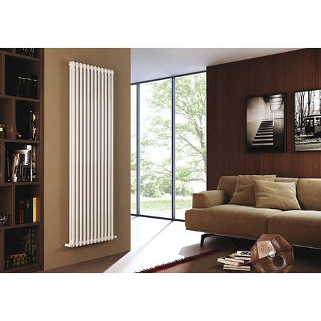 Radiateur cordivari ardesia 180 cm hauteur acier carbone