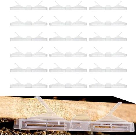 Lot de 18 petits pièges à abeilles en plastique réutilisables et transparents - Outil d'apiculteur pour l'entretien des ruches de jardin (1/5)