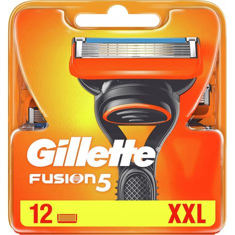 Ersatzklingen für Gillette Fusion5 Rasierer, 12 Stück Original (1/5)