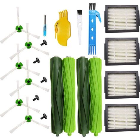 Kit d'accessoires pour iRobot Roomba i7/i7 Plus/E5/E6/E7 23 pièces