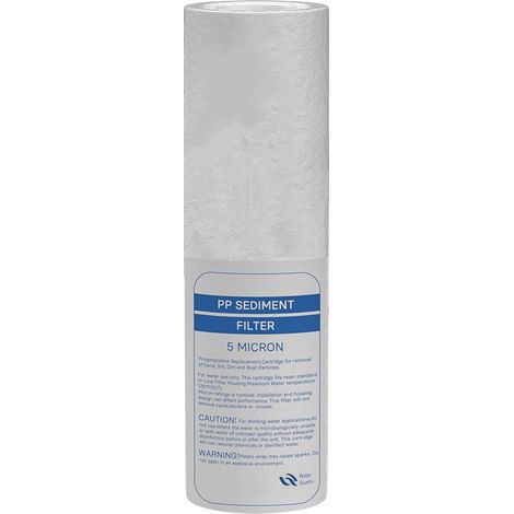 Carica anti-sedimenti 5 micron per filtro porta 9-3/4-10 pollici