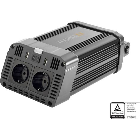 Technaxx Inverter TE16 1200 W 12 V/DC - 230 V/AC