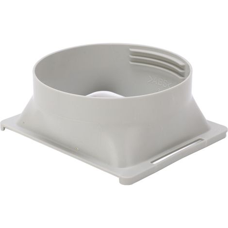 Adaptateur de transition carré vers rond pour climatiseur portable, tuyau d'évacuation 6 pouces (1/5)
