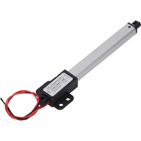 Mini Actionneur Linéaire, Vérin électrique, Course 100 Mm 24 V Boîtier Aluminium ABS, Protection Surcharge, Fin de Course, Arrêt Auto, 30 Mm/s (1/5)