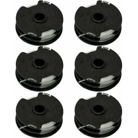 Lot de 6 bobines de rechange pour débroussailleuse sans fil Parkside PRTA 20 Li C3 IAN351753 (1/5)