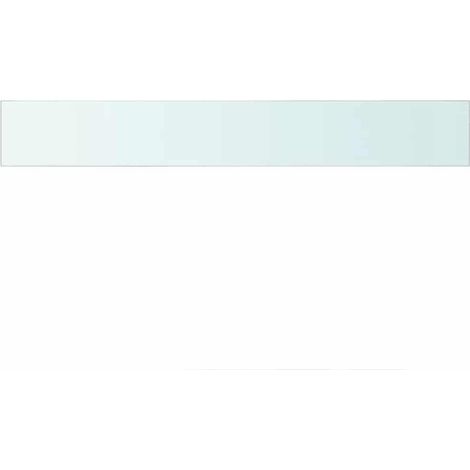 Maison Exclusive - Regalboden Glas Transparent 90x12 cm