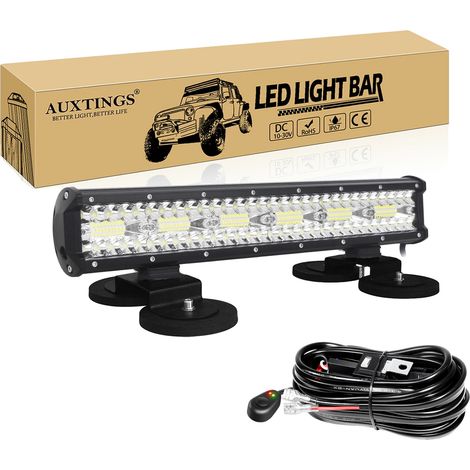 Barra luminosa a LED per tutti i terreni, temperatura di colore 6000K, grado di impermeabilità IP67 (1/2)