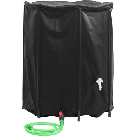 Réservoir d'eau pliable en PVC de 1250 litres avec robinet. - AquaForge (1/5)