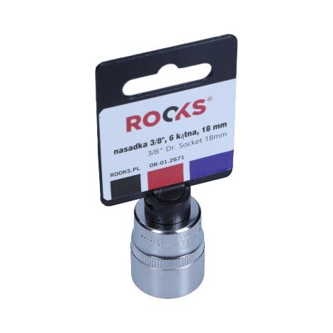 Bussola Esagonale ROOKS 3/8" 18mm (OK-01.2671)