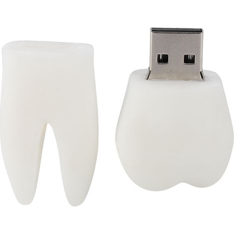 Clé USB en forme de dent mignonne, interface USB 2.0, 16 Go (1/5)