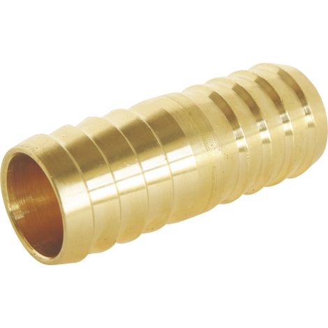 Raccord cannelé Manchon égal - Pour tuyau d'arrosage Ø31mm