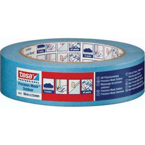 4 x NASTRO MASCHERATURA AZZURRO 38MMX50M