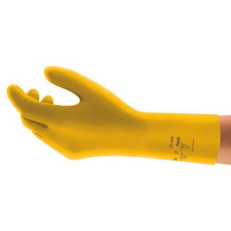 Ansell 37320100 AlphaTec® Nitril Chemiekalienhandschuh Größe (Handschuhe): 10 EN 388:2016, EN 374-5, (1/2)
