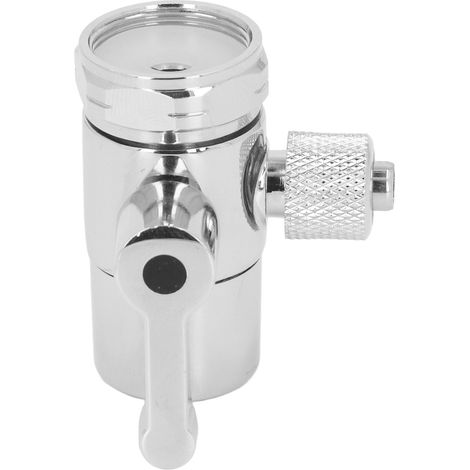 Robinet inverseur 3/8 po, filetage femelle M22, en laiton épais, pour évier de salle de bain ou cuisine. (1/5)