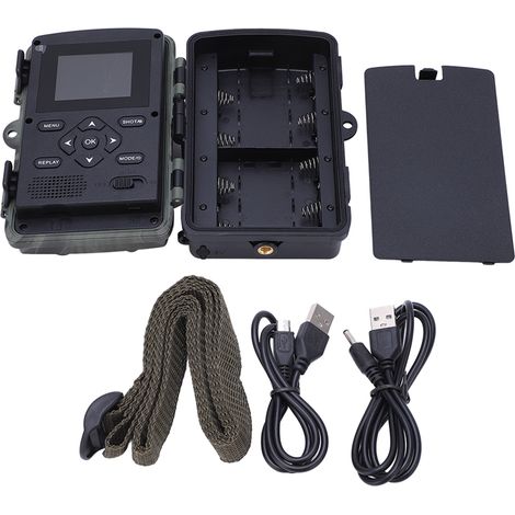 Caméra de chasse HD étanche IP66 36MP 1080P, infrarouge extérieur haute précision (1/5)