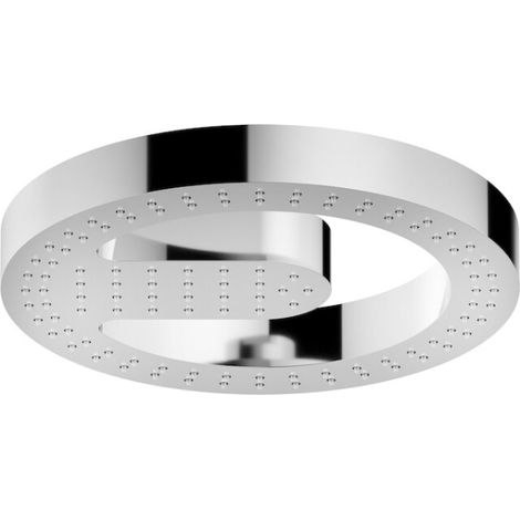 Soffione a snodo Nobili serie SOLE AD139/138CR Acciaio inox (1/2)