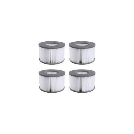 Filtre Spa Lite pour mspa,Filtre pour mspa Lite, pour MSPA Whirlpoal Filter - Cartouches filtrantes pour sous - Bateaux et Spa Chauds - Modèle à partir de 2020 (4 pièces.) (1/5)