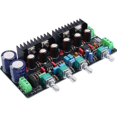 BT HiFi Ampli Tone Preamp Audio Carte 58AG92M OP AMP Tuning Pre-ampli M4 Class A Parallel Préamplificateur (1/5)
