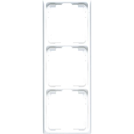 Abdeckplatte Jung cd583kww Thermoplast 3-fach glänzend (1/2)