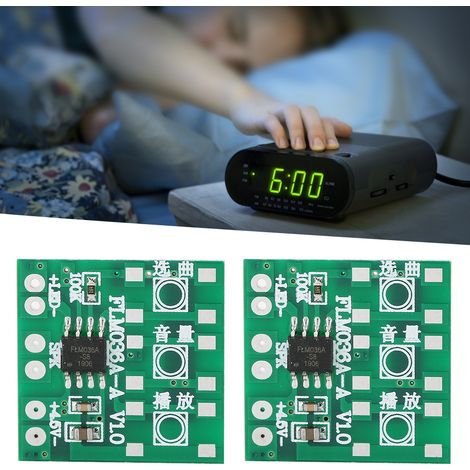 Module Musical DIY 36 Mélodies, Volume Réglable pour Sonnette Intelligente et Jouets Musicaux, sans Bouton (1/5)