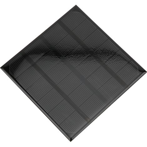 Module de panneau solaire monocristallin en silicium 2W 6V Mini, chargeur de batterie pour le camping en extérieur (1/5)