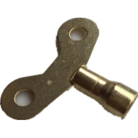 Clé for Eau du Robinet Clé de Radiateur Clé de Purge de Radiateur Solide Clé de Radiateur d'Ouverture Carrées Horloge Matérielle Facile à Saisir pour Vis à Clapet (1/3)