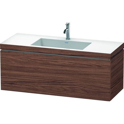 Duravit L-Cube c-bonded Set wandhängend, 1 Auszug, ohne Überlauf, (1/5)