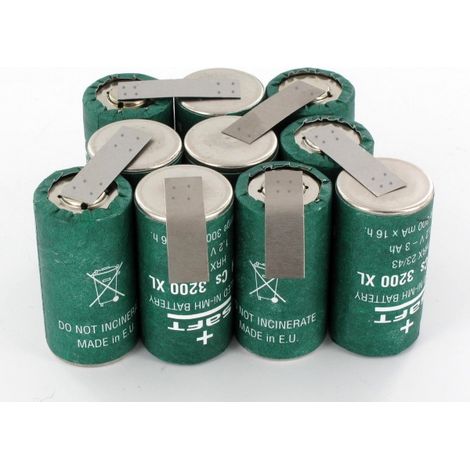 Batterie 12V 3Ah NiMh pour Aspirateur DV1205N Black & Decker